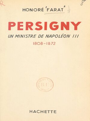 cover image of Persigny